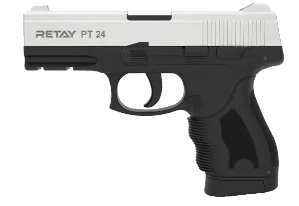 Retay PT24 Blank Gun – 9mm PAK Front Firing Replica Pistol