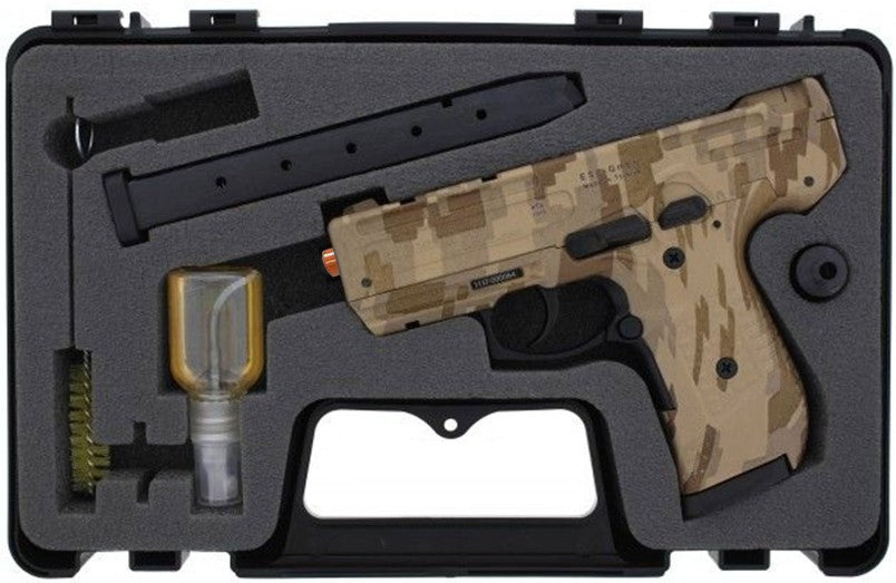 M925 Zoraki Camo 9mm Front Firing Blank Auto Machine Gun Pistol