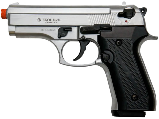 COUGAR Front Blank Pistol Nickel Finish
