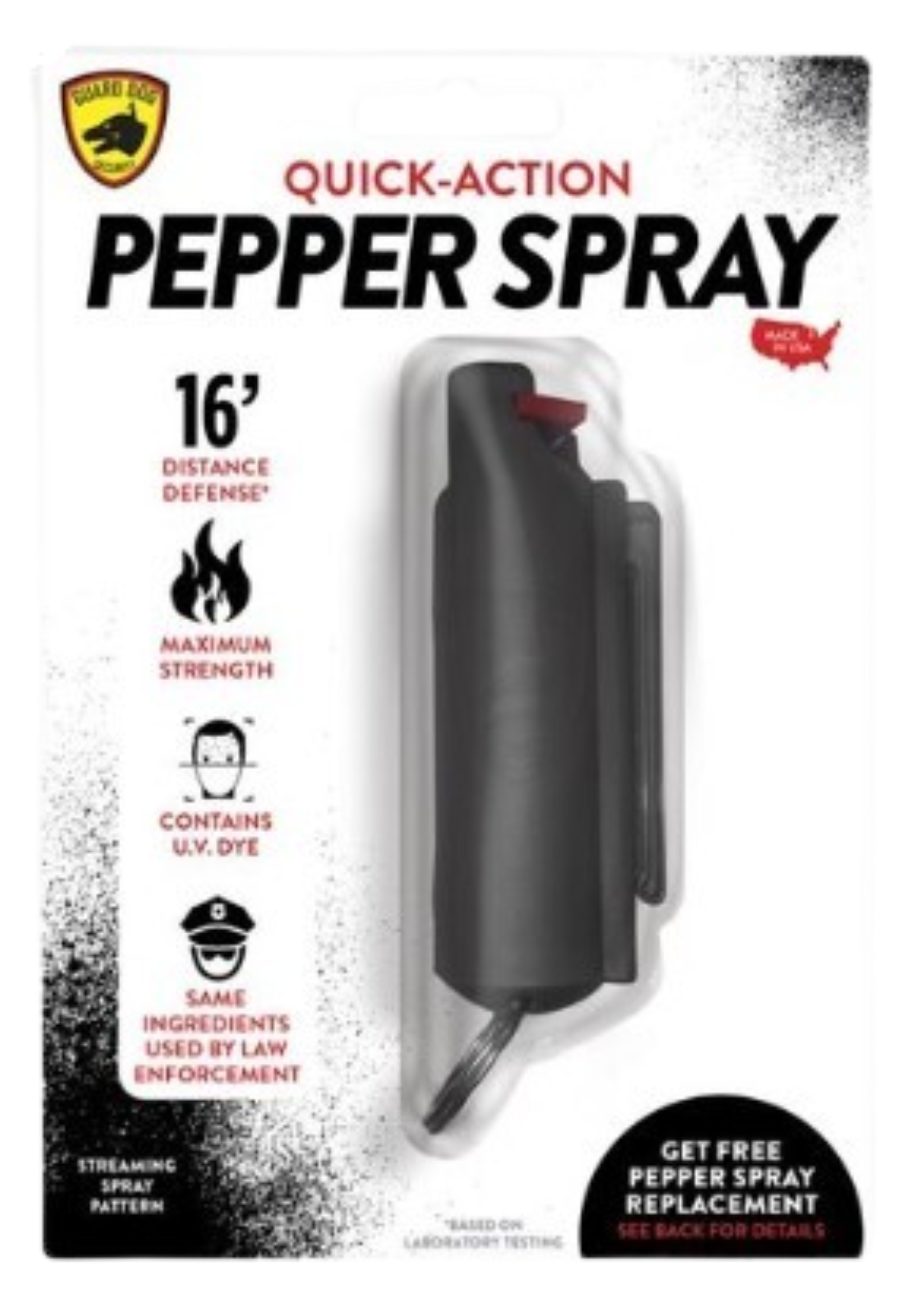 Guard Dog Security Quick Action Pepper Spray