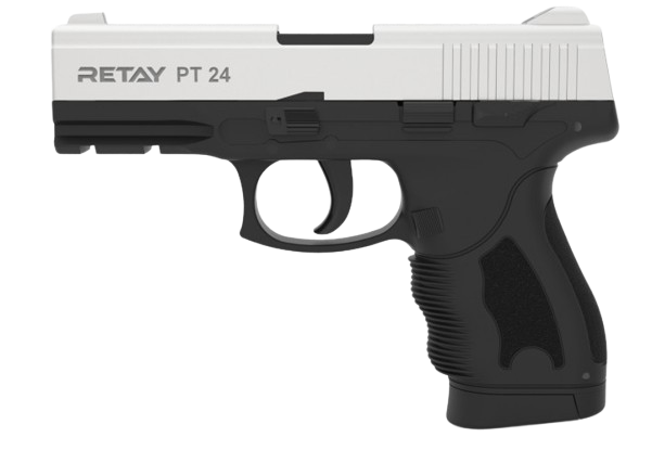 Retay PT24 Blank Gun – 9mm PAK Front Firing Replica Pistol