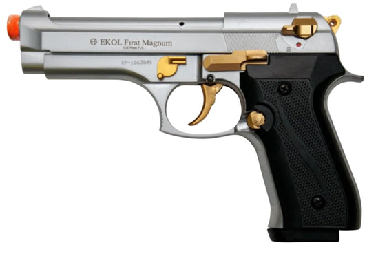 V92F Nickel Finish with Gold Fittings - 