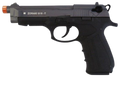“Zoraki M918 front‑firing 9mm PAK blank gun pistol in fume two‑tone finish with orange tip.”
