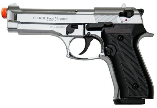 V92F Chrome Finish - Firat Magnum Front Firing Blank Gun