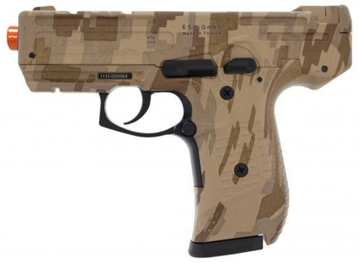 M925 Zoraki Camo 9mm Front Firing Blank Auto Machine Gun Pistol