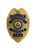 Fugitive Recovery Agent Badge