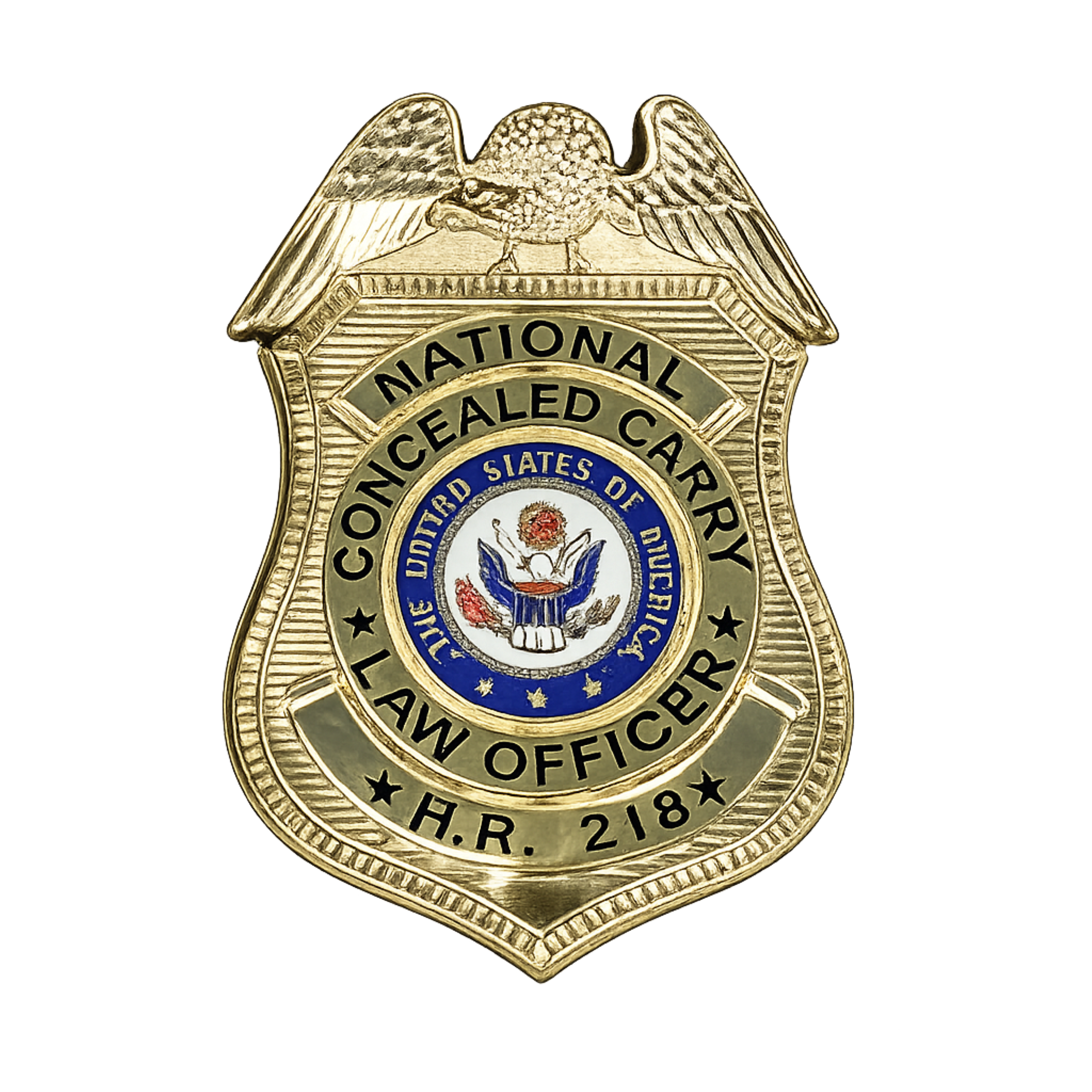 H.R. 218 Gold Badge For Retired Law Enforcement Officers