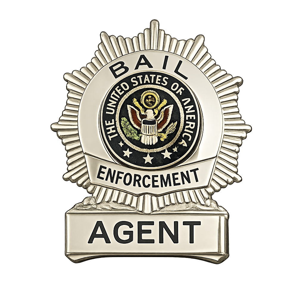 Bail Enforcement Agent Badge